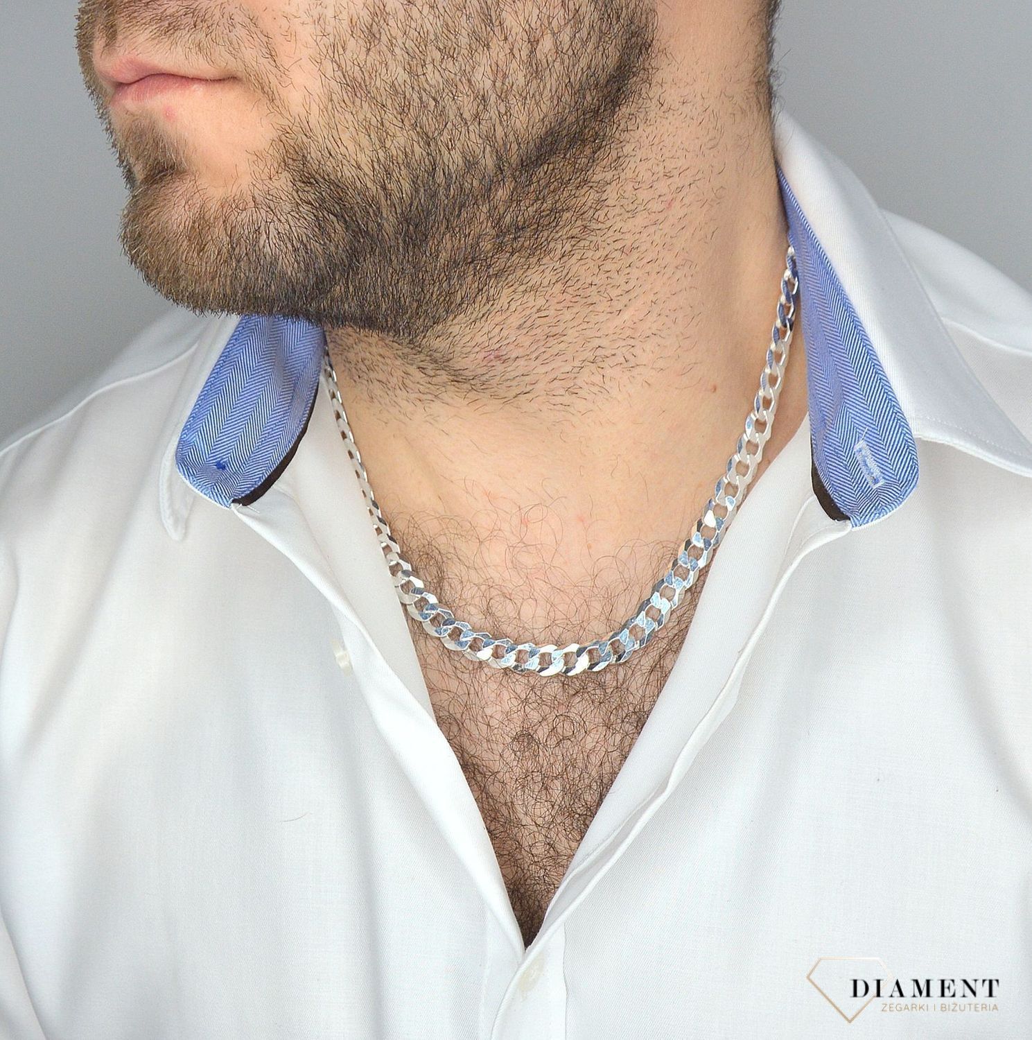 Łańcuszek srebrny 925 Pancerka DIA-LAN-785419-250-925 próba 925 (1).jpg